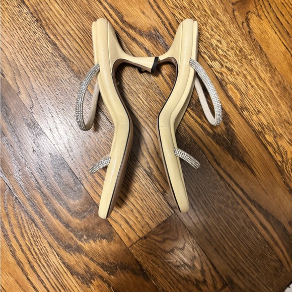 WANDLER June Heeled Sandal Strass in Swan - Picture 5 of 11